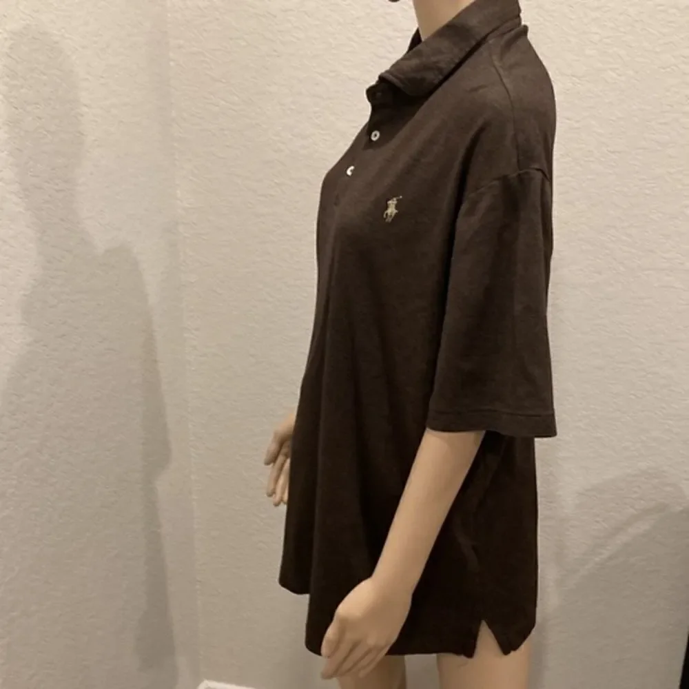Polo Ralph Lauren brown shirt